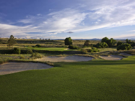 Colorado Golf Club 3rd Coore and Crenshaw Design